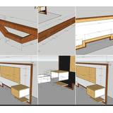 Paquete De 1000 Planos Para Muebles De Melamina 