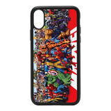 Funda Para Xiaomi Varios Modelos Bumper Marvel