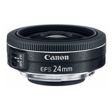 Lente Canon Ef-s 24mm 2.8 Stm Garantia Brasil 12x S/juros