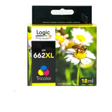 Tinta Hp 662xl Alternativa Color Logic 18ml Envio Gratis