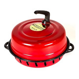 Parrilla Parrigas Grande Roja 35cm C/ Suplemento Mini Horno