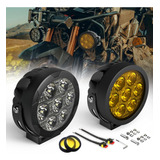 Luz De Conducción Led Auxiliar Para Motocicleta, 4.5 Pulgada