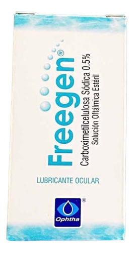 Freegen, Carboximetilcelulosa Sódica 0.5%, Lubricante Ocular