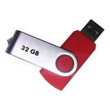 Pendrive 32 Gb Colores Multi Datos Con Cajita De Transporte