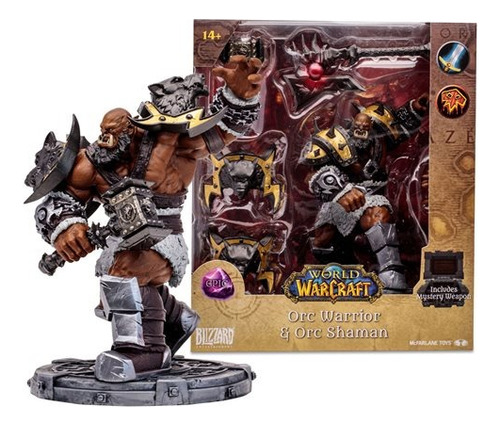 Mcfarlane - Wow World Of Warcraft - Orc Epic - Nuevo !!