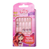 Unhas Kiss New York Pink Infantil - Unicorn