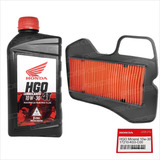 Kit Service Honda New Wave 2014 Filtro Aire Hgo 10w30 M1