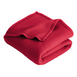 Manta Vermelha De Microfibra Lisa Casal Cobertor Soft Veludo Casa Laura Enxovais