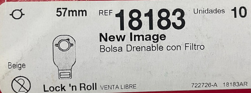 Bolsa Drenable C/filtro Baige Hollister 18183