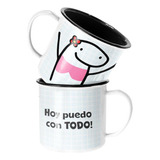 Taza Enlozada Lechera Hoy Puedo Con Todo Regalo