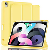 Funda Para iPad Air 4ta/5ta Gen 2020/22 Amarillo Solido