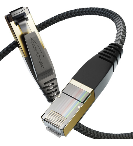 Cable Ethernet Cat8, Cable De Red E Internet De 20 Pies W