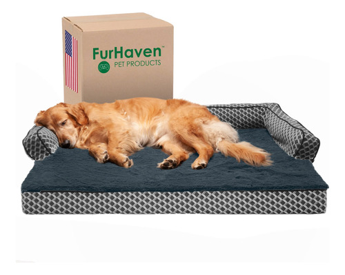 Furhaven - Cama Para Perro Con Espuma De Gel Refrigerante, C