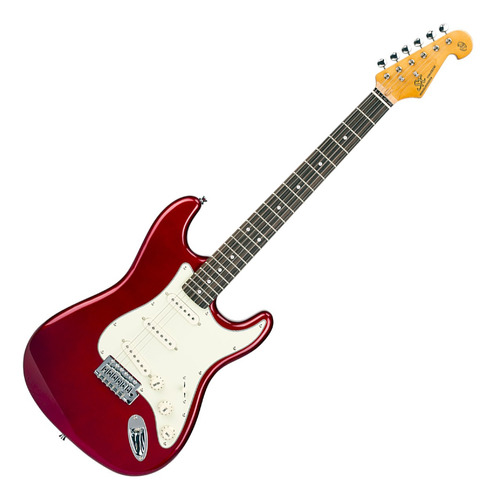 Guitarra Eléctrica Stratocaster Sx Sst62+/car Con Funda