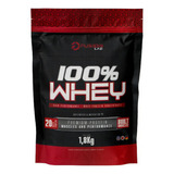 100% Whey Concentrada 1,8kg 100% Whey Protein Fusion Sabor Chocolate
