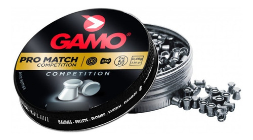 Balines Gamo Pro Match 5.5 X250 Tiro Al Blanco Precisión