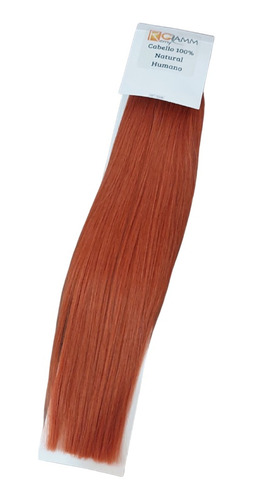 Cortinas Cabello 100% Natural Humano Remy Rojo Sirenita 16in