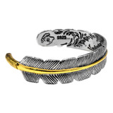 Brazalete O Para Mujer Y Hombre, Retro, Vintage, Con Plumas