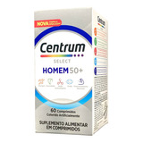 Vitamina Centrum Select 50+ Homem 60 Comprimidos Com Luteina Sabor Sem Sabor