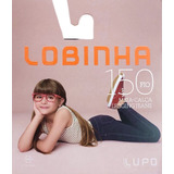 Meia Calça Infantil Legging Jeans Fio 150 - Lobinha