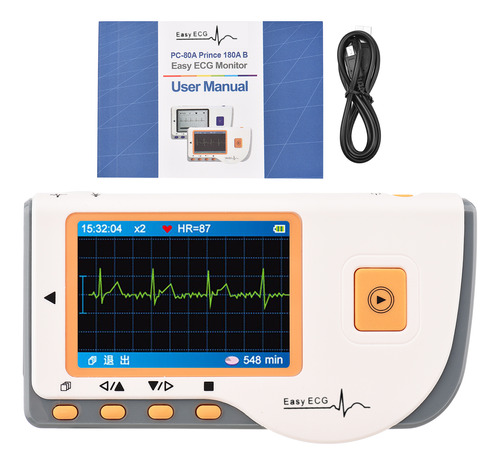 Monitor De Electrocardiografía Manual Heal Pc-180b0 Force Ek