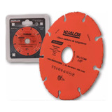 Disco Para Cortar Madera Pvc Yeso - Amoladora 115mm Kualox