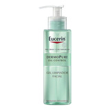 Eucerin Dermo Pure Oil Control Gel De Limpeza Facial Eucerin Día/noche Para Piel Grasa De 400ml/408g