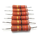 Kit 06 Resistor De Potencia 82r 5% 2w 