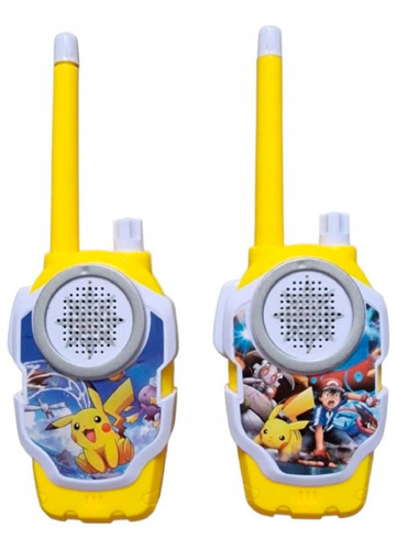 Boquitoquis Radio Comunicadores Infantiles Pokemon Set X 2