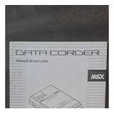 Msx Gradiente Gravador Expert Dr1 + Manual Usado Defeito 