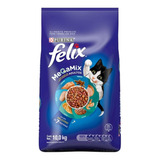 Alimento Felix Megamix Para Gato Adulto Sabor Mix En Bolsa De 10kg