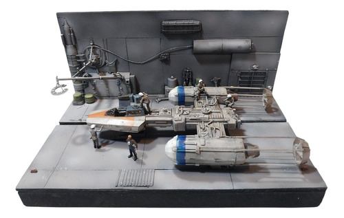 Y Wing Star Wars Nave Diorama 1/100 Maqueta Armada