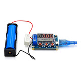 Testador Medidor Capacidade Real Bateria Mah 18650 Zb2l3