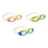Antiparras Para Natación Regulable Junior Intex Gafas Pileta Color Verde