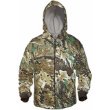 Campera De Friza Pesada Camuflada 100% Algodón