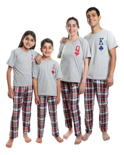 Pijama Duo Parejas Mujer - Hombre Dama-caballero Combinada