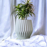 Vaso Para Plantas Em Polietilento Origame G