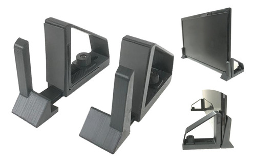 Suporte Base  Para  Mesa Rack Bancada Tv Monitor Regulável 