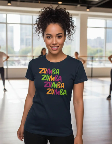 Playera Dama ¡zumba Zumba Zumba!