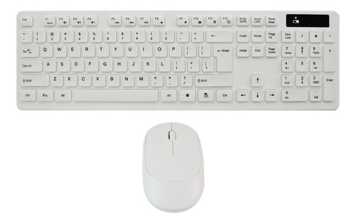 Combo Teclado Mas  Mouse 8875 Para Pc O Portátil Inalámbrico