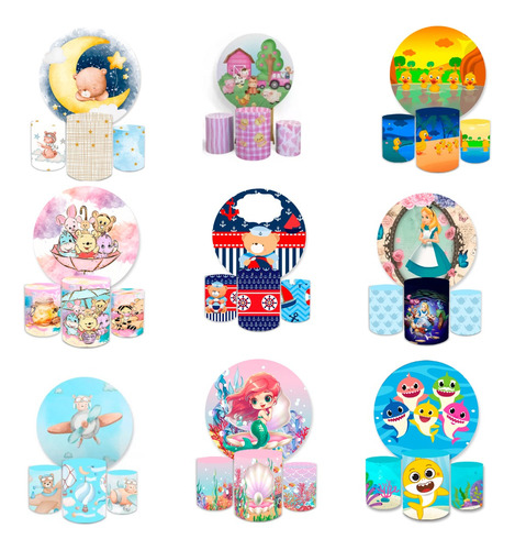 Kit Painel Infantil Escolha A Estampa Do Nosso Catalogo Kids