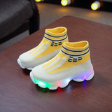 Zapatos Infantiles Casuales Para Niñas Y Niños, Luz Led, Dep