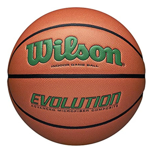 Wilson Basketball Evolution 295 Game Ball, Blended Leather,