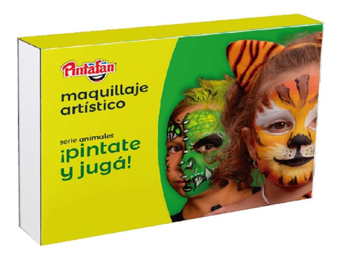 Maquillaje Artistico Infantil Animales Hipoalergenico Niños