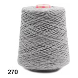 Barbante Euroroma Colorido N.4 600g 915mts Cor 0270- Cinza