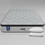 Colchón Queen Size Memory Foam Sealy  2 Almohadas Ergonómico