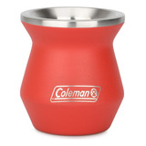 Mate Coleman Acero Inoxidable Color Rojo