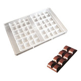 O Creme 1-piece Chocolate Mold Transparente De Policarbonat.