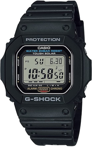 Relógio Casio G-shock Solar G-5600ue-1dr + Nfe Garantia