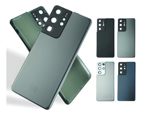 Tapa Trasera Para Samsung Galaxy S21 Ultra 5g Cristal Cámara